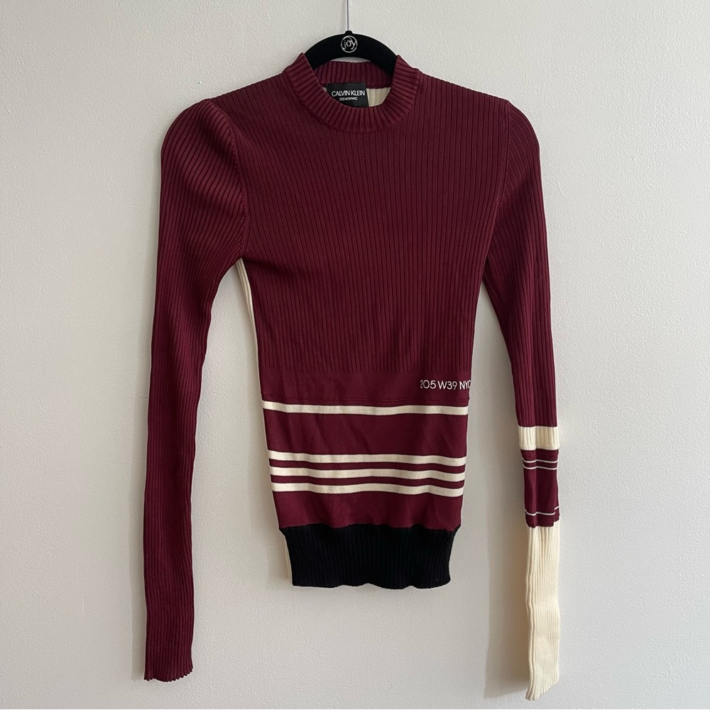 Calvin Klein Maroon Top